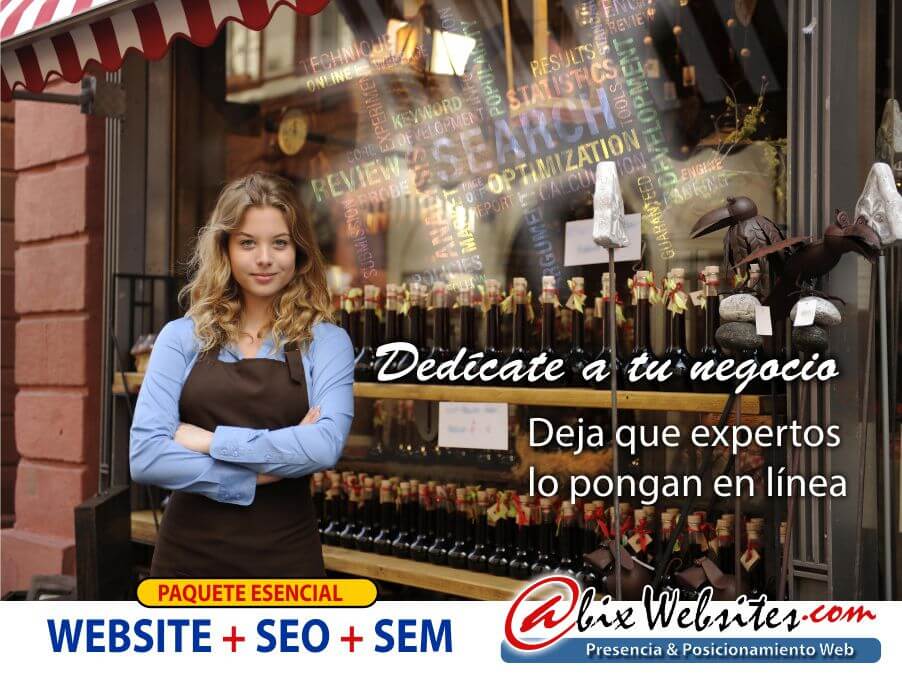 Abix Websites Paquete Website + SEO + SEM