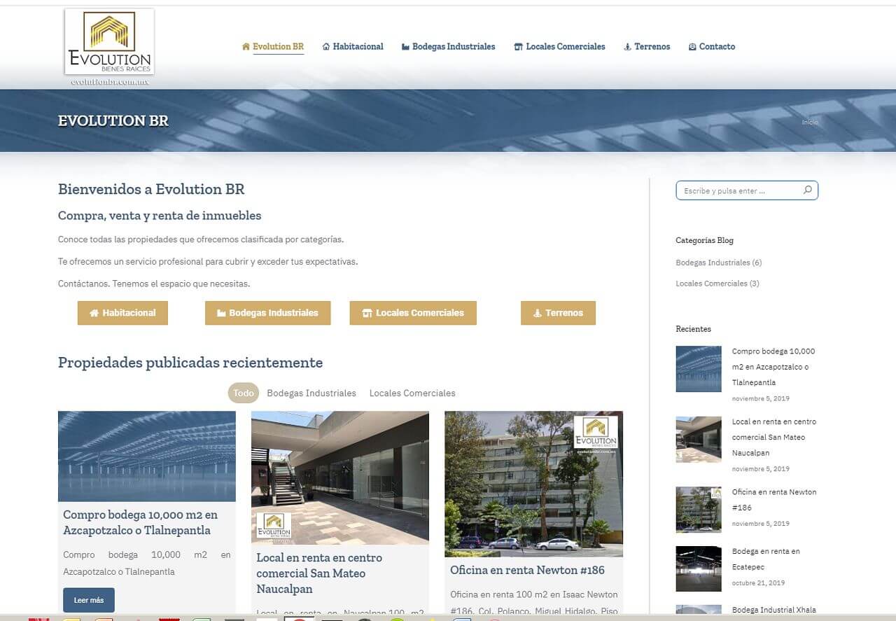 Portafolio Evolution Bienes Raíces